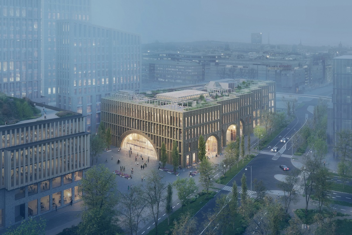 Illustration Reiulf Ramstad Arkitekter For Jernhusen