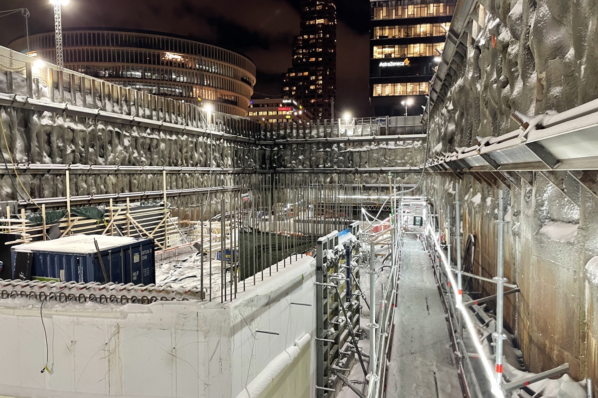 Instalco Far Uppdrag Nar Stockholms Tunnelbana Byggs Ut Foto Frankgruppen